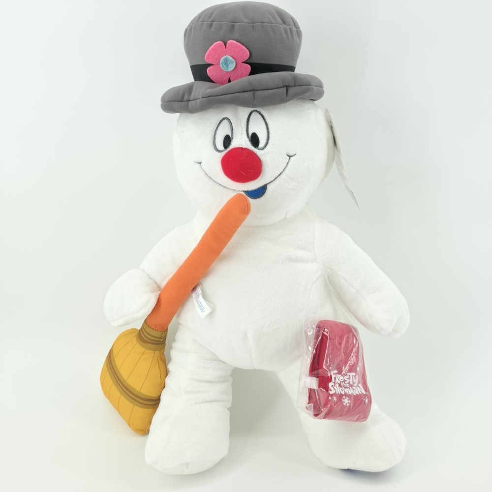 Build A Bear Frosty The Snowman Broom Scarf, Christmas BAB 2021 New Without Tag